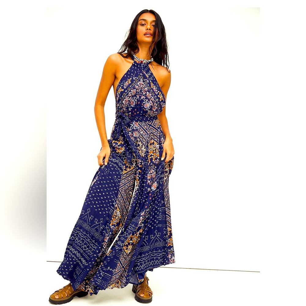 Free People Summer Soiree Jumpsuit NWT size 8